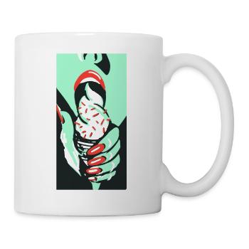 icekiss - Mug blanc - blanc - Droite