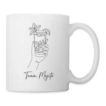 JGA Mojito Cocktail Barkeeper - Tasse - Weiß - Rechts