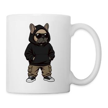 Bouledogue français Frenchie Propriétaire de Frenchie - Mug blanc - blanc - Droite