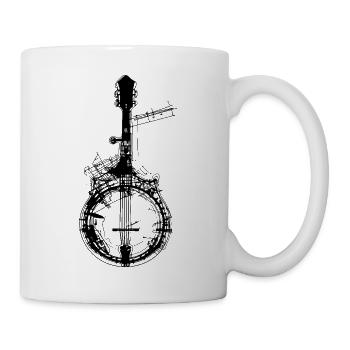 Banjo - Tasse - Weiß - Rechts