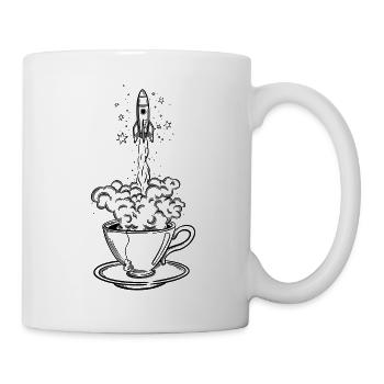 To the Moon and Back - Tasse - Weiß - Rechts