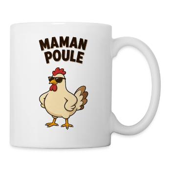 Maman poule  - Mug blanc - blanc - Droite
