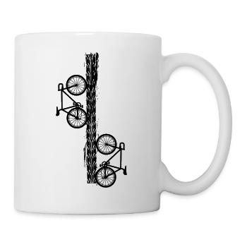 Radfahren Fahrrad Sport Radfahren Radfahrer - Tasse - Weiß - Rechts