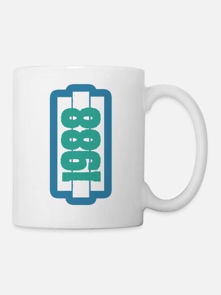 Jahr 1988 - Tasse - Weiß