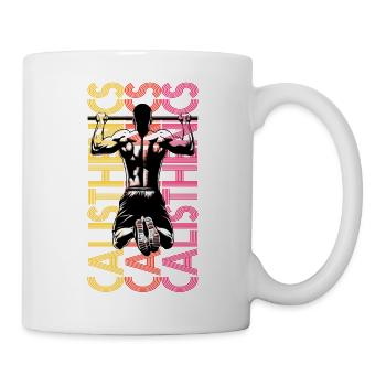 Calisthenics - Tasse - Weiß - Rechts