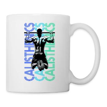 Calisthenics - Tasse - Weiß - Rechts