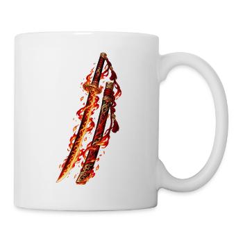 Crimson Inferno Katana - Tasse - Weiß - Rechts
