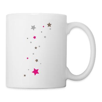 Pluie d'étoiles - Mug blanc - blanc - Droite