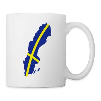 Sweden - Tasse - Weiß - Rechts