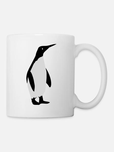 Pinguin - Tasse - Weiß