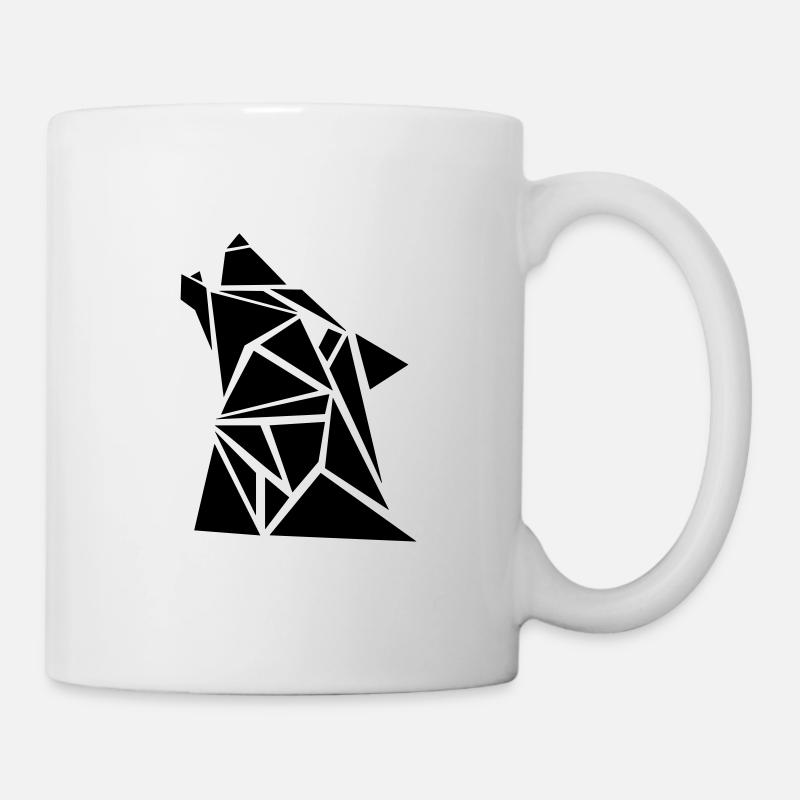 Wolf - Tasse - Weiß