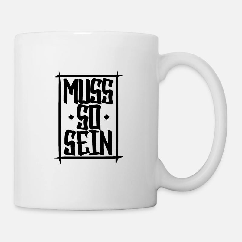 MUST BE THIS - Mug - white