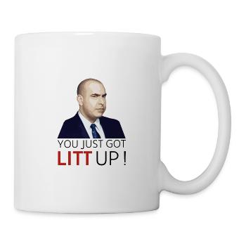 You just got Litt up portrait - Mug - white - Right