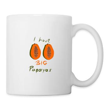 Big Papayas - Mug - white - Right