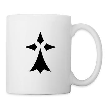 bretonisches Hermine symbol region bretagne 2 - Tasse - Weiß - Rechts