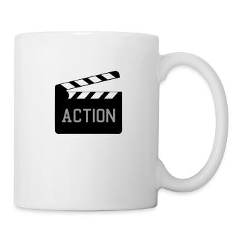 Action - Tasse - Weiß - Rechts