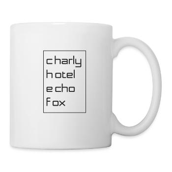 Ich bin der Chef - Tasse - Weiß - Rechts