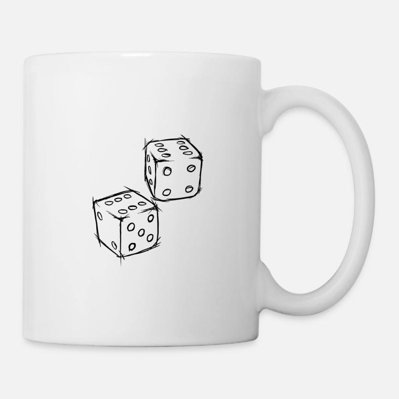 Cube "white" - Mug - white