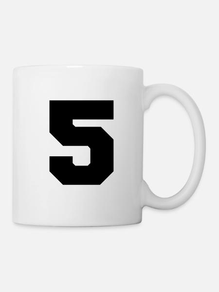 5 - Tasse - Weiß