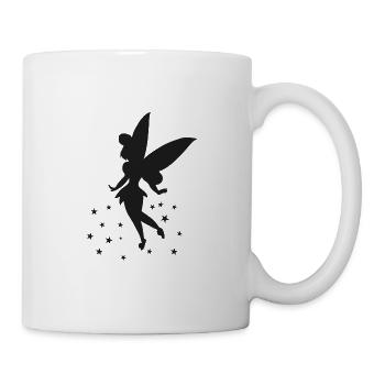 Elfe Fee Mädchen Zauberei - Tasse - Weiß - Rechts