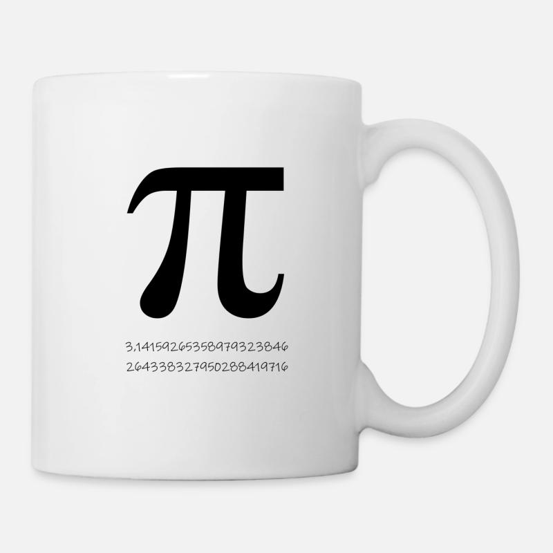 Pi - Tasse - Weiß