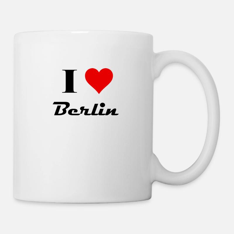 I Love Berlin - Mug - white