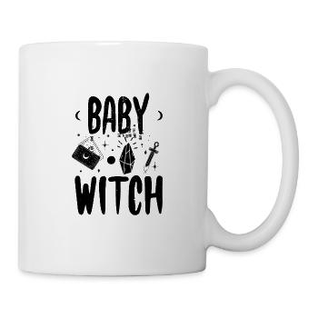 Hexerei Sprüche | Hexen Hexe Hexenkunst Geschenke - Tasse - Weiß - Rechts