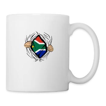 South Africa Flag Africa South African Flag - Mug - white - Right