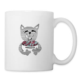 naschkatze - Tasse - Weiß - Rechts