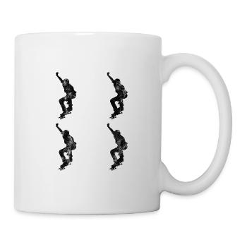 Skateboarder Skateboard Skater Skate Skateing - Mug - white - Right