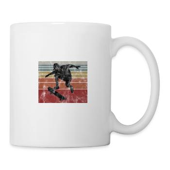 This is My therapy Skateboard Skateboarder Skate - Mug - white - Right