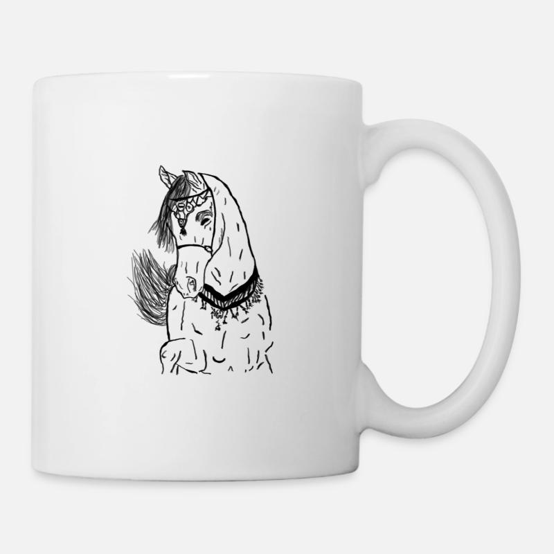 Horse - Mug - white