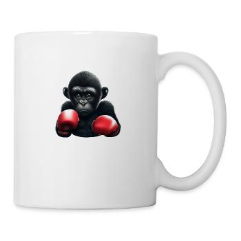 Boxer Monkey - Mug - white - Right