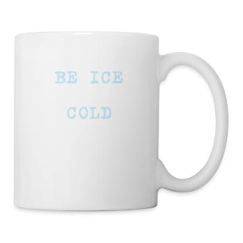 Soyez glacé - Mug blanc - blanc - Droite