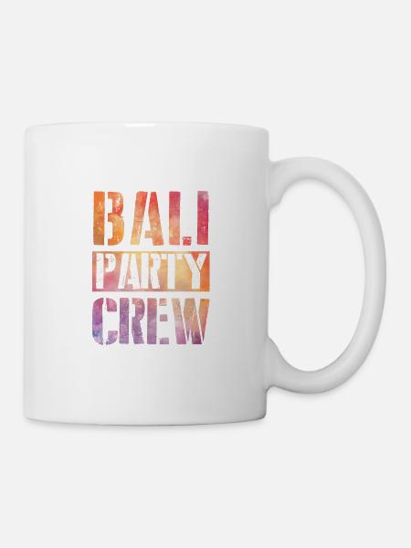 Bali Party Crew - Tasse - Weiß