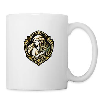 Golden Grain Queen Emblem - Mug - white - Right