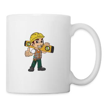 Construction company Construction company Construction workers - Mug - white - Right