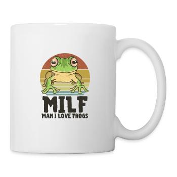 Frosch - Tasse - Weiß - Rechts
