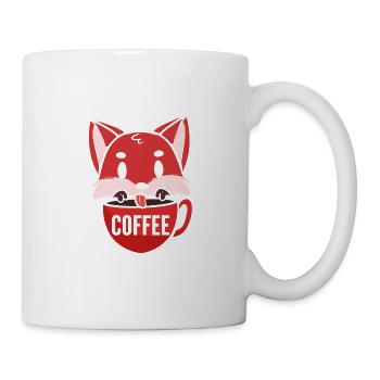 Kaffeetrinker Barista Gift - Tasse - Weiß - Rechts