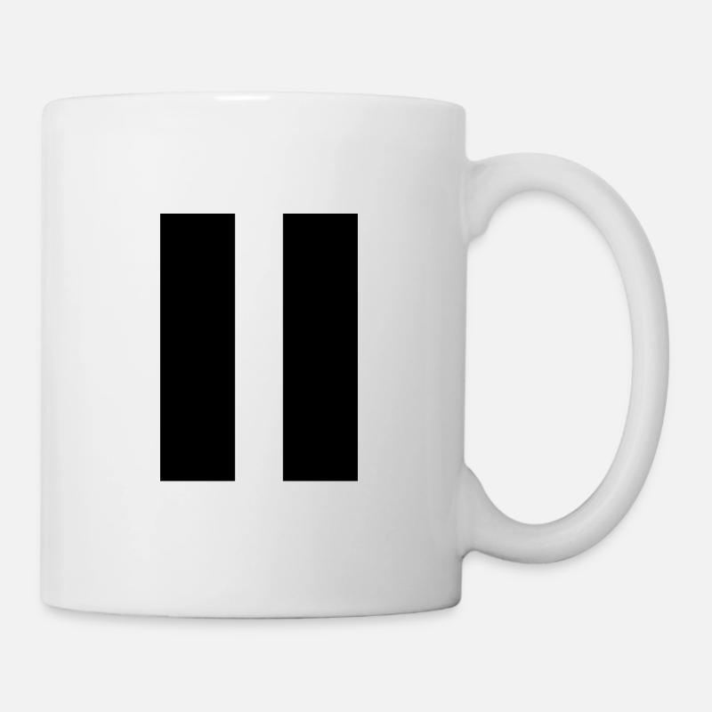 Pause - Mug blanc - blanc