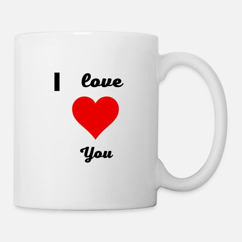 i love you - Mug blanc - blanc