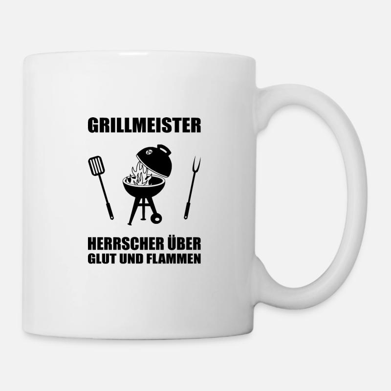 BBQ - Tasse - Weiß