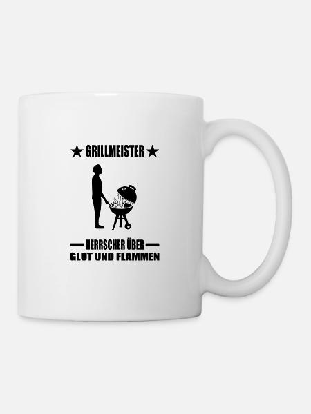 BBQ - Tasse - Weiß