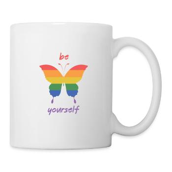 LGBT Pride Month - Be Yourself - Mug - white - Right