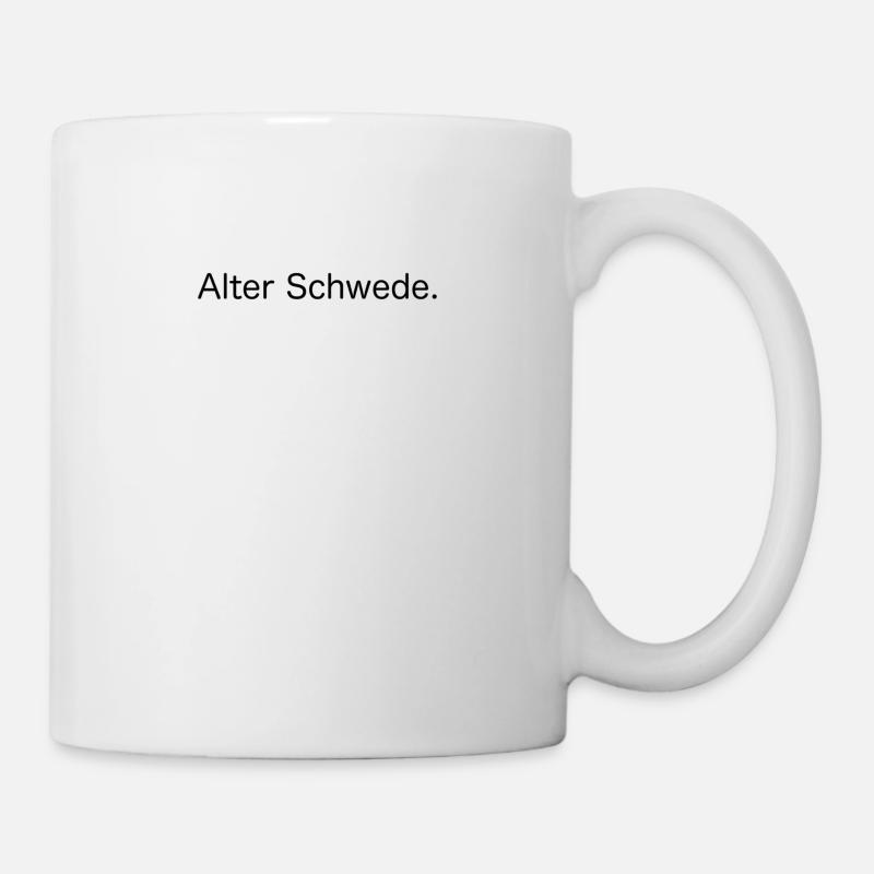 Alter Schwede - Tasse - Weiß