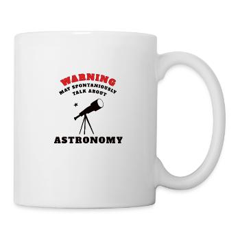 ASTRONOMY: Talks About Astronomy - Tasse - Weiß - Rechts