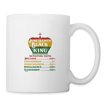 Juneteenth Black History Day Pride Gift - Mug - white - Right