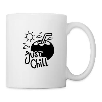 DÉTENDEZ-VOUS SIMPLEMENT COCKTAILS D’ÉTÉ MOTIFS DE VACANCES - Mug blanc - blanc - Droite