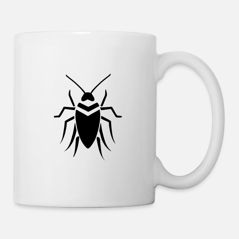 Schabe - Tasse - Weiß