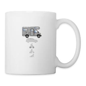 Camping-car Evolution - Mug blanc - blanc - Droite